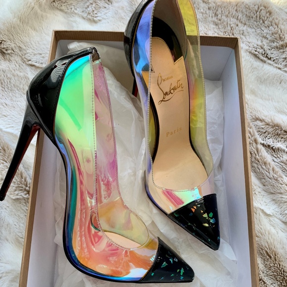 Christian Louboutin Shoes - Christian Louboutin Debput Disco PVC Hologram Pump